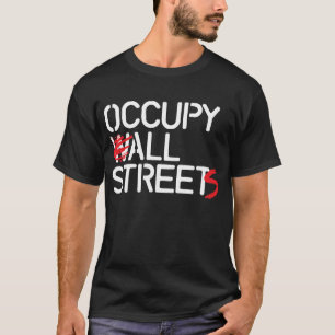 すべての通り-白いTシャツ--を占めて下さい Tシャツ
