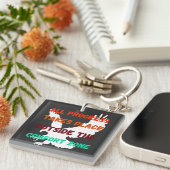 すべての進捗は心地よい・ゾーンの外で行われる キーホルダー (正面右)