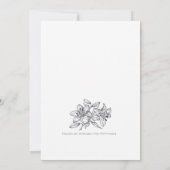 「すべての道はあなたへ」ウェディング招待状 案内状 (裏面)