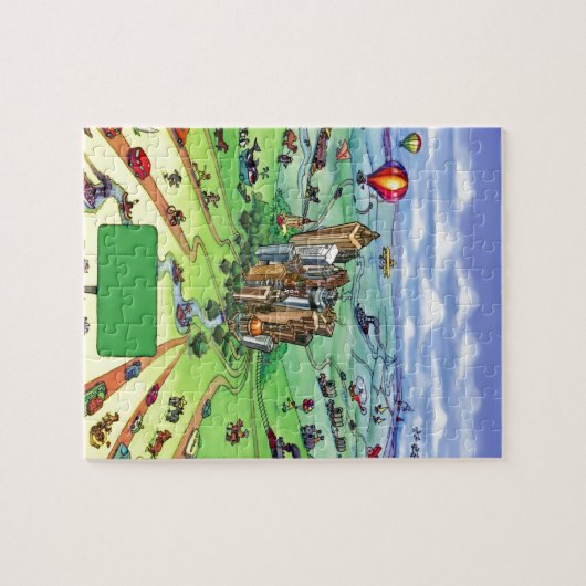 すべての道はアトランタジョージアに導きます ジグソーパズル (横)