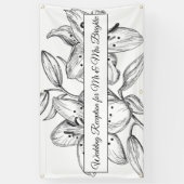 すべての道路がバナーにつながった 横断幕 (縦)