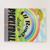 すべての道路がピックボールにつながる ジグソーパズル (横)