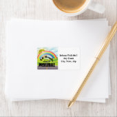 すべての道路がピックボールの郵送にパーソナライズされたつながる ラベル (インサイチュ)