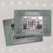 すべての道路リードホーム住所の変更クリスマス2写真 シーズンカード