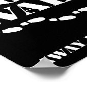 すべての遠くにポスターブおもしろいックから歩く ポスター (角)