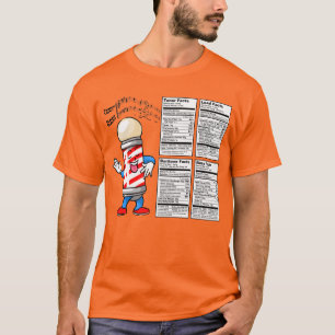 すべての部品の"栄養成分のラベル" Tシャツ
