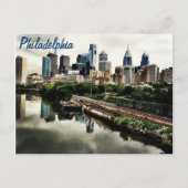 すべての都市がスカイライン…フィラデルフィア ポストカード (正面)