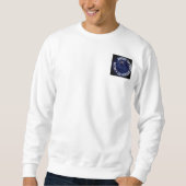 すべての都市地域と国の白い汗へのリバイバル スウェットシャツ (正面)