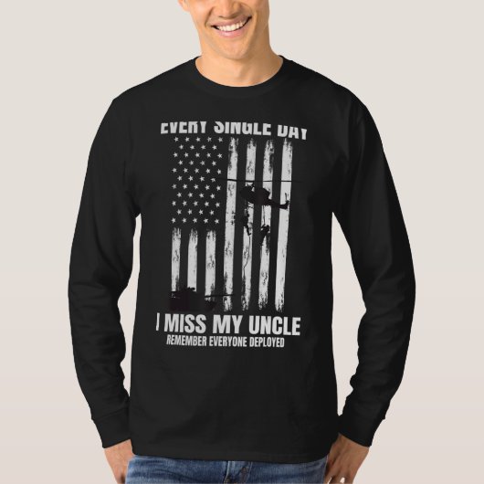 すべての配置済み叔父レッド金曜日米国 Tシャツ (正面)