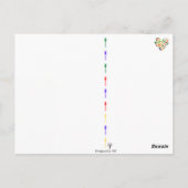 すべての野菜はがき ポストカード (裏面)