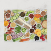 すべての野菜はがき ポストカード (正面)