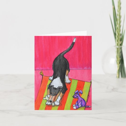 "すべての鉱山" 4x6のnotecard カード (正面)