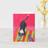 "すべての鉱山" 4x6のnotecard カード (黄色い花)