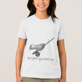 すべての鋳造にこだわりを トライブレンドTシャツ (正面)