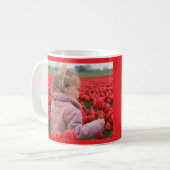 すべての開花で喜びを見つける コーヒーマグカップ (正面左)