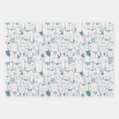 すべての間抜け猫 ラッピングペーパーシート (正面)