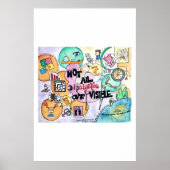 すべての障害が目に見える水の色のポスター ポスター (正面)