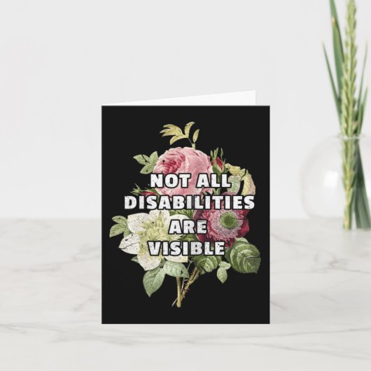 すべての障害が表示されない線維筋痛ファイル カード (正面)