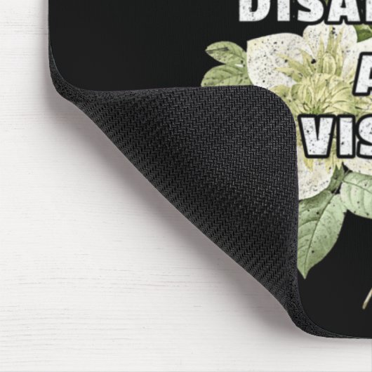 すべての障害が表示されない線維筋痛ファイル マウスパッド (コーナー)