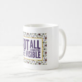 すべての障害が表示されない コーヒーマグカップ (正面右)