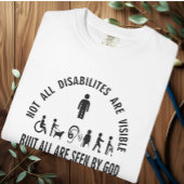 すべての障害が表示される Tシャツ