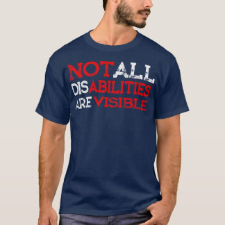 すべての障害が障害Awで表示されない Tシャツ