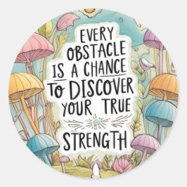 すべての障害物シール ラウンドシール