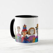 すべての集団 マグカップ (正面左)