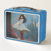 すべての雲に物語がある – 魅惑の弁当箱 メタルランチボックス (正面)