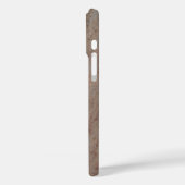 すべての電話ケースに適応 – 茶色の大理石スワール Case-Mate iPhoneケース (裏面 / 左)