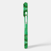すべての電話ケースに適応 – Green Fractal Case-Mate iPhoneケース (裏面 / 左)