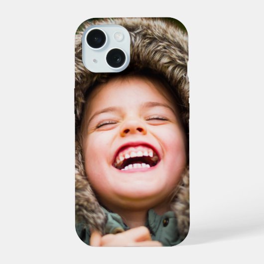 すべての電話タイプの写真テンプレートケース iPhone 15ケース (裏面)