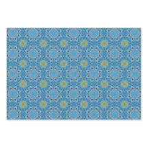 すべての青のシームレスな民族パターンセット1