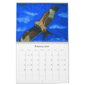 すべての青- callender カレンダー (2月 2026)