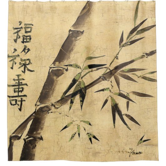 すべての願い シャワーカーテン (正面)