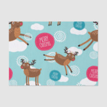 すべての飛んでいるなトナカイの希望メリークリスマス