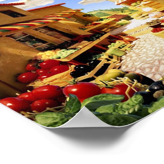 すべての食品市場 ポスター (角)