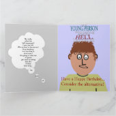 すべての高齢者誕生日カードテンプレート内 カード (内部)