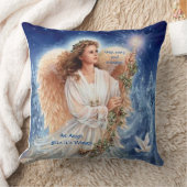 すべての魂と天国グリッターダマスク枕 クッション (ブランケット)
