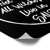 すべての魔女がセーレムかわいいハロウィーンのウィットに住んでいるわけではない ポスター (角)