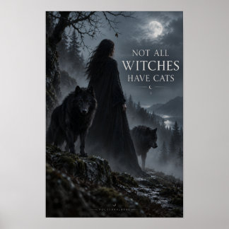 すべての魔女が猫を飼っているわけじゃない 魔女っ子ウルフ ポスター