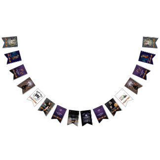 すべての魔女を呼び出すハローウィンパーティ30th誕生日 バンティングフラッグ