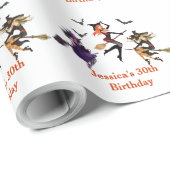 すべての魔女を呼び出すハローウィンパーティ30th誕生日 ラッピングペーパー (ロールコーナー)