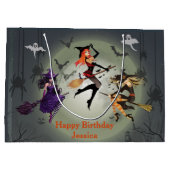 すべての魔女を呼び出すハローウィンパーティ30th誕生日 ラージペーパーバッグ (裏面)