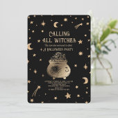 すべての魔女を呼び出す天のハローウィンパーティ 招待状