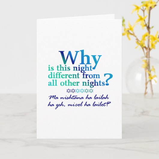 すべての4つの質問 カード (黄色い花)