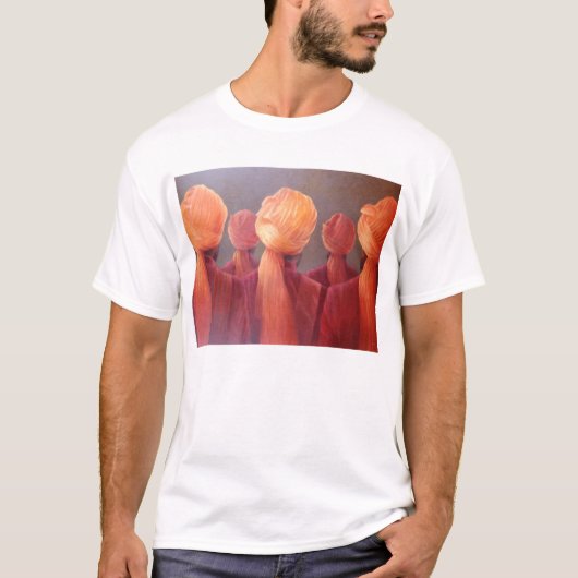 すべての5つの頭部 Tシャツ (正面)