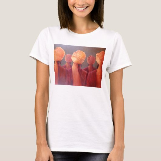 すべての5つの頭部 Tシャツ (正面)