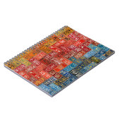 すべての50人の州からのカラフルなプレート ノートブック (左側)