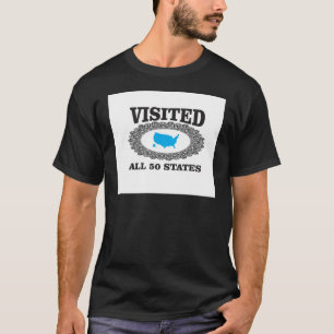 すべての50人の州を訪問しました Tシャツ